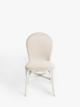 John Lewis Woven Cane Dining Chair, Snow Wash White