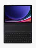 Samsung Galaxy Tab S9/S9 FE Book Cover Keyboard Slim, Black
