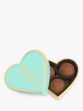 Charbonnel et Walker Mini Blue Heart Milk Chocolate Truffles, 34g