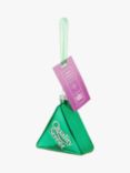 Quality Street Green Triangle Glass Bauble, Multi