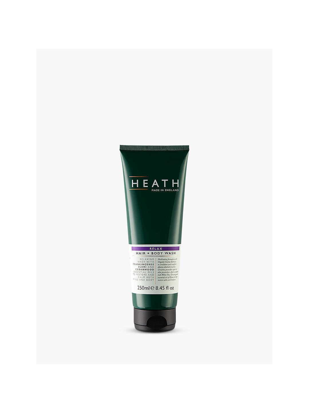 Heath Relax Hair & Body Wash, 250ml 1