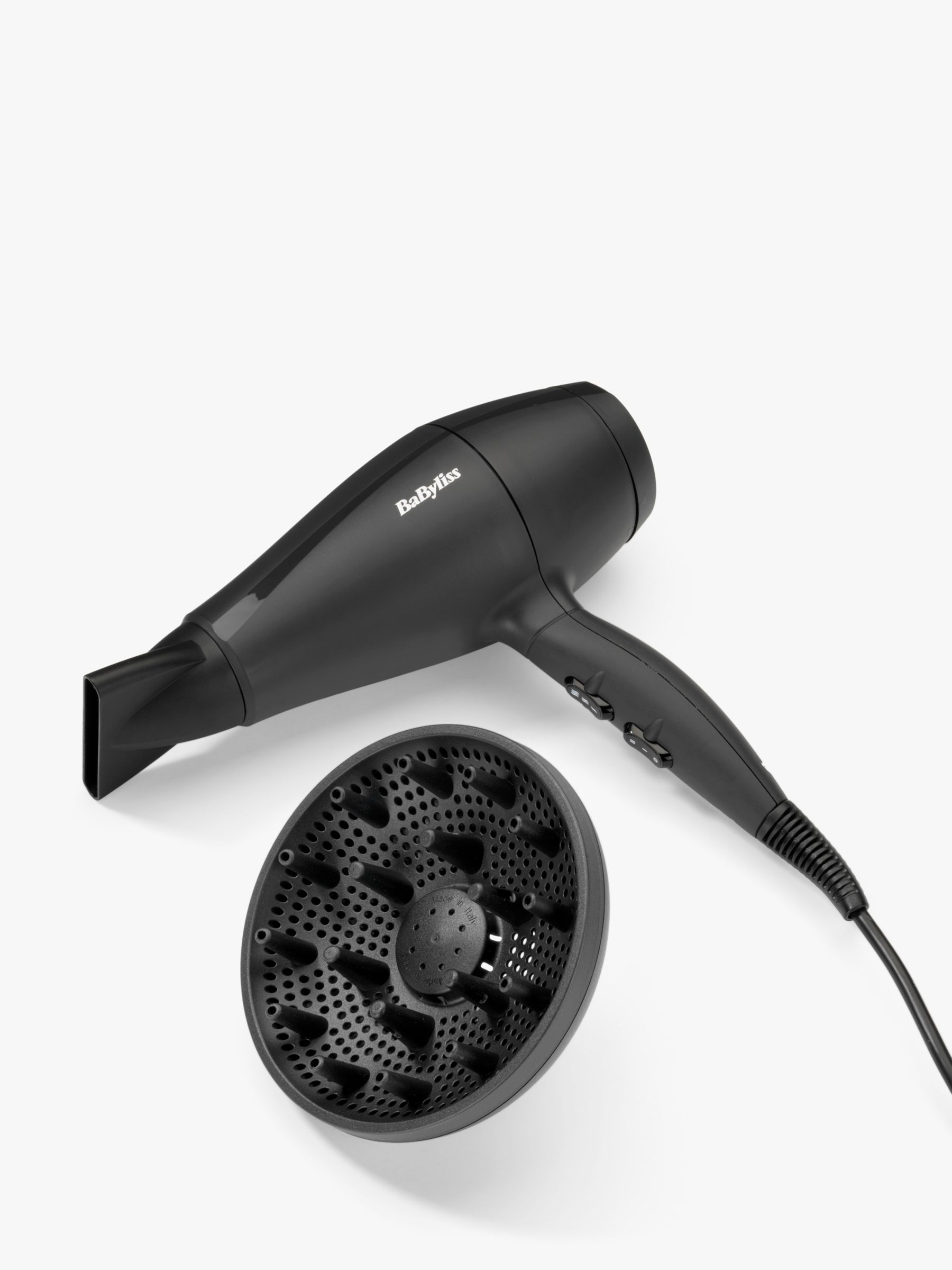 BaByliss Power Dry Light 2000 Hair Dryer, Black