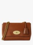 Mulberry Medium Lily Natural Vegetable Tan Leather Shoulder Bag, Oak