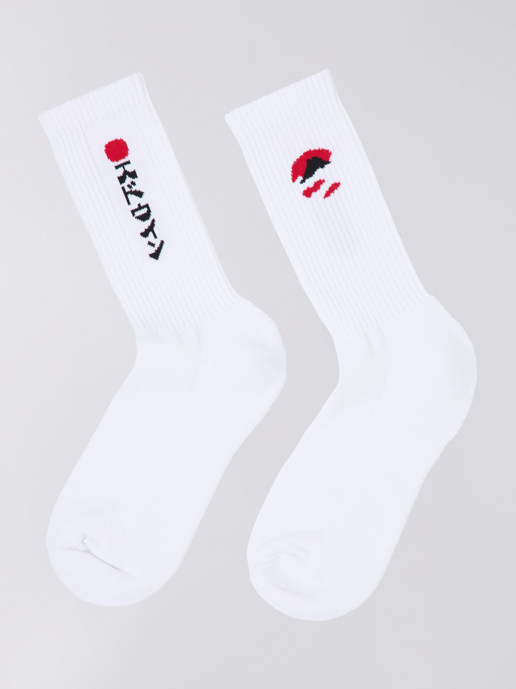 Edwin Kamifuji Socks, White