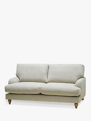 Clover Range, John Lewis Clover Small 2 Seater Sofa, Light Leg, Fine Chenille Natural
