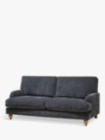 John Lewis Clover Large 3 Seater Sofa, Dark Leg, Chunky Chenille Charcoal