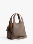 Coach Lana 23 Small Leather Grab Bag, Dark Stone