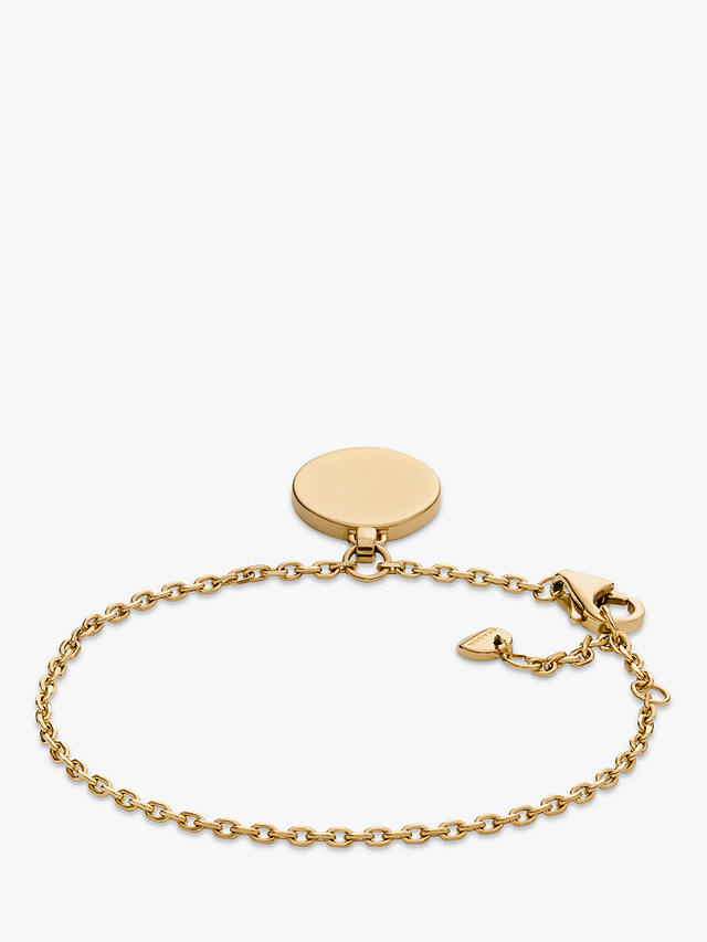 Skagen Pebble Disc Bracelet, Gold