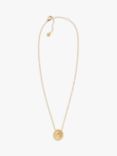 Skagen Pebble Pendant Necklace, Gold