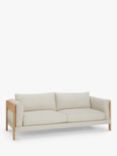 John Lewis Nest Grand 4 Seater Sofa, Light Leg