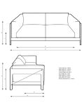 John Lewis Nest Large 3 Seater Sofa, Light Leg
