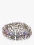 kate spade new york Beaming Bright Cubic Zirconia Statement Bracelet, Clear/Silver