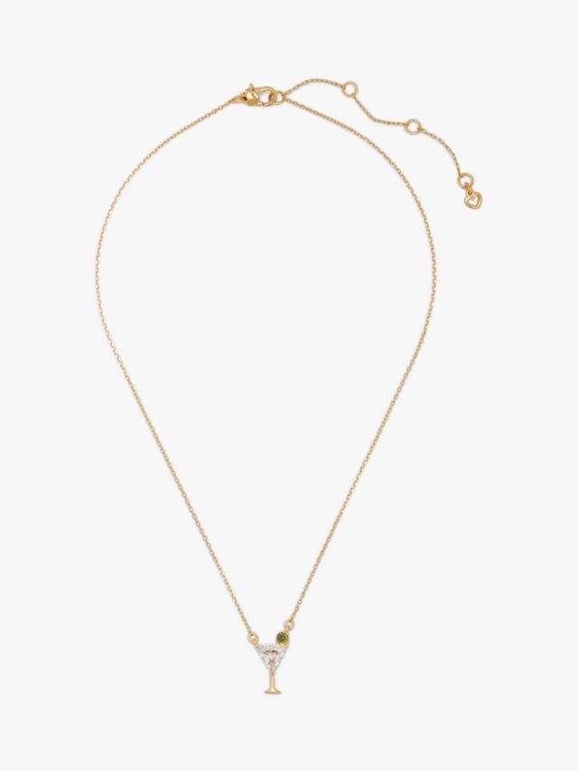 Kate spade gold bar on sale necklace