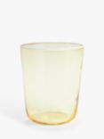 John Lewis White Rim Glass Tumbler, 350ml