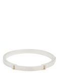 Lauren Ralph Lauren Sterling Silver Stud Bangle, Silver/Gold