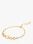 Dinny Hall Thalassa Faceted Link Bracelet, Gold