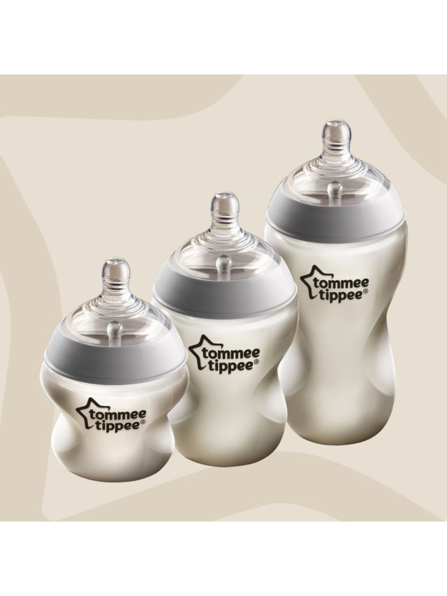 Tommee Tippee Closer to Nature Baby Bottle 340ml with Medium Flow  Anti-Colic Tea, Baby Bottles