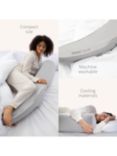 Snüz SnuzCurve Pregnancy Support Pillow, Grey
