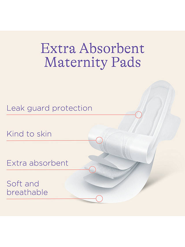 Lansinoh Extra Absorbent Maternity Pads, Pack of 10 3