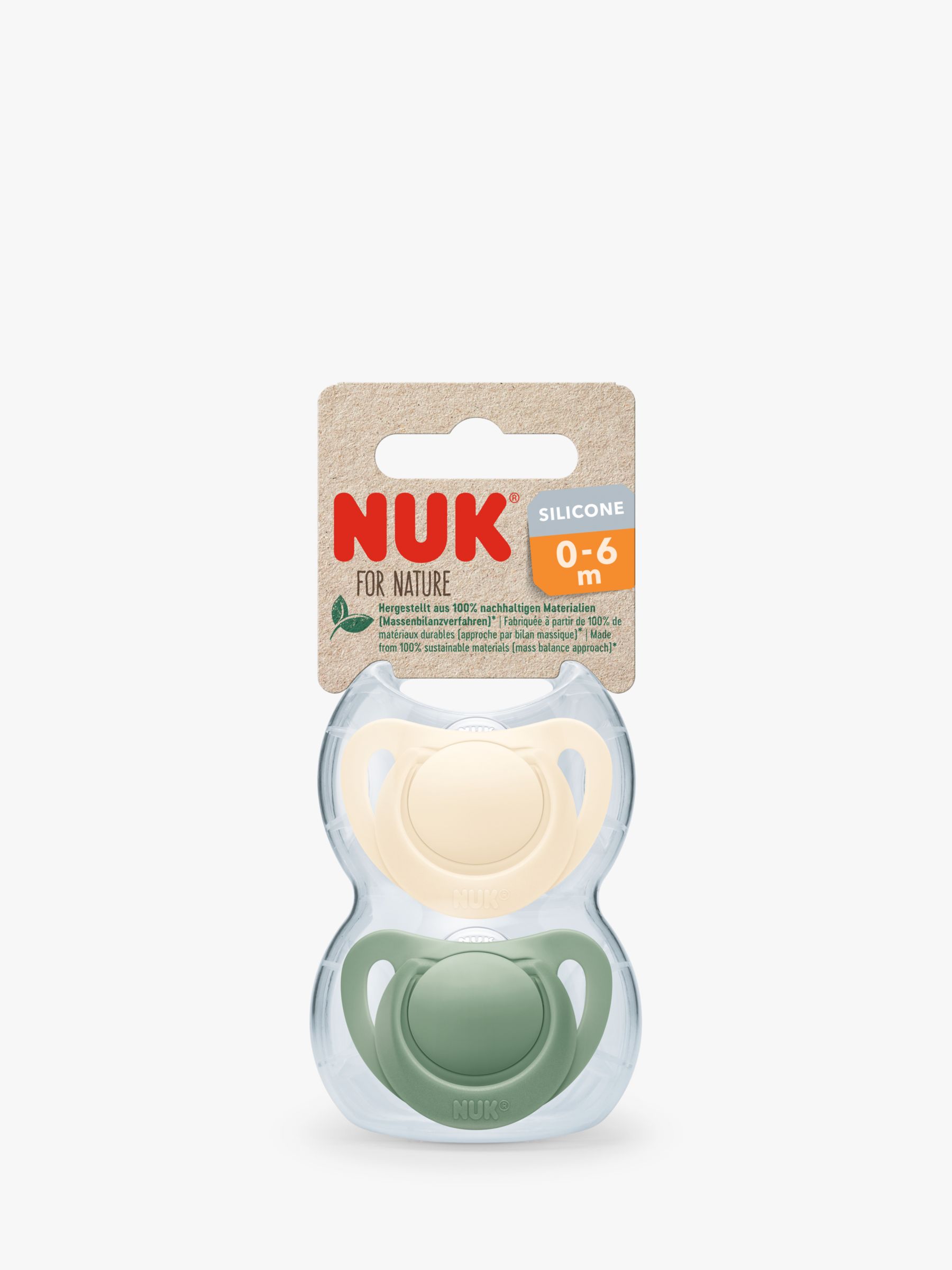 NUK Baby Soother, Pack of 2