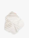 Done by Deer Organic Cotton Baby Hooded Bath Towel, Sand