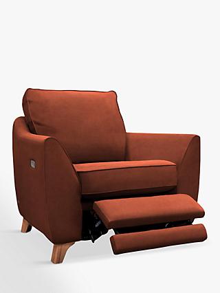 The Sixty Eight Range, G Plan Vintage The Sixty Eight Armchair with Footrest Mechanism, Plush Umber
