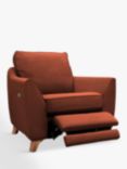 G Plan Vintage The Sixty Eight Armchair with Footrest Mechanism, Plush Umber