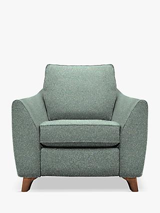 The Sixty Eight Range, G Plan Vintage The Sixty Eight Armchair, Tweed Seaglass