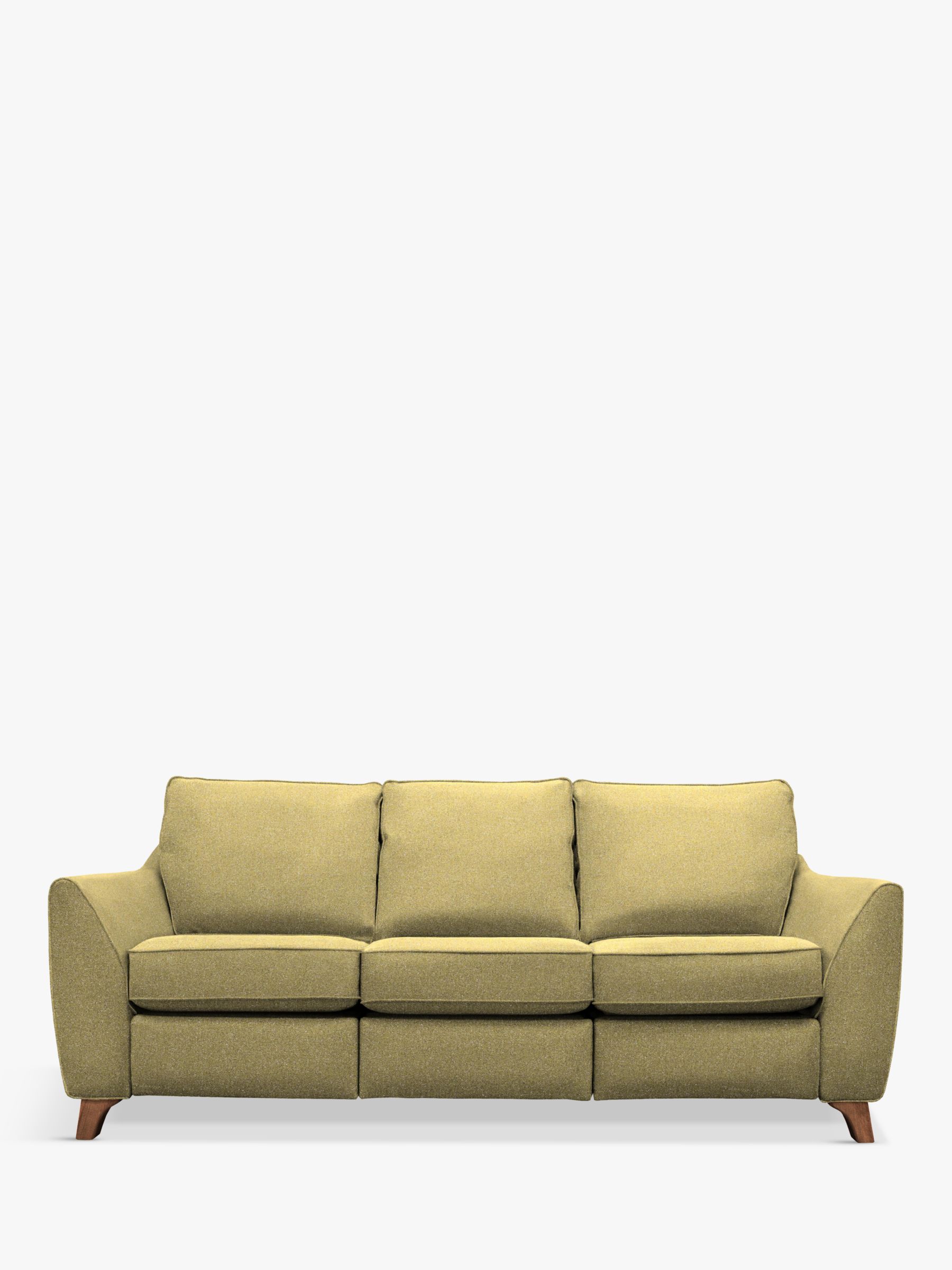 The Sixty Eight Range, G Plan Vintage The Sixty Eight Large 3 Seater Sofa, Tweed Citrus