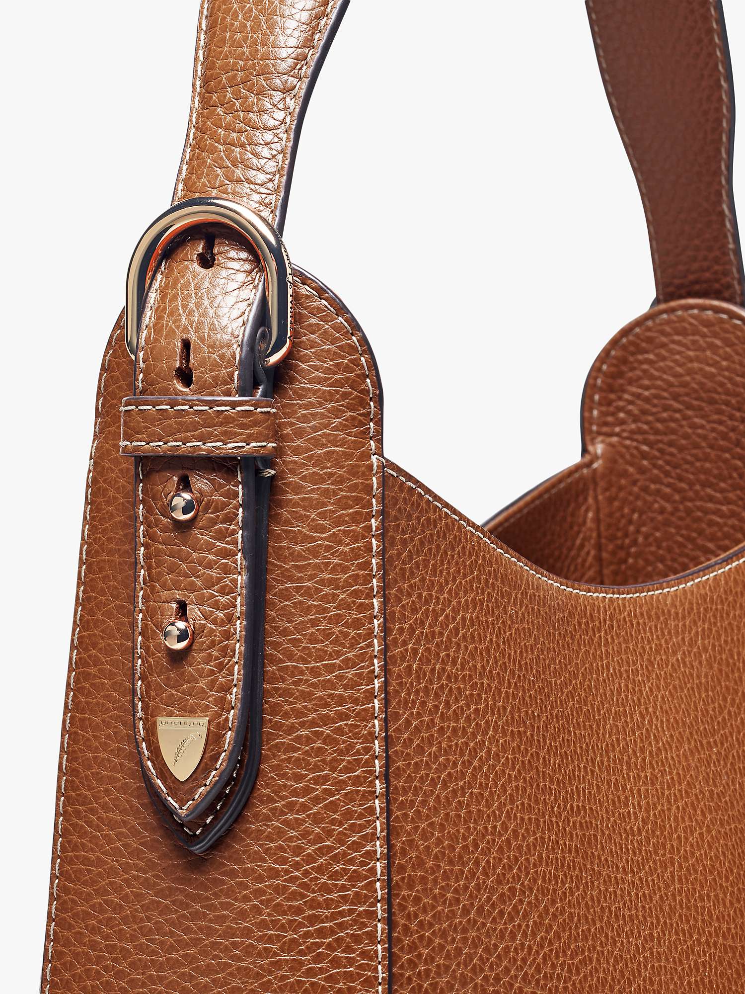 Buy Aspinal of London Full Grain Leather Hobo Bag Online at johnlewis.com