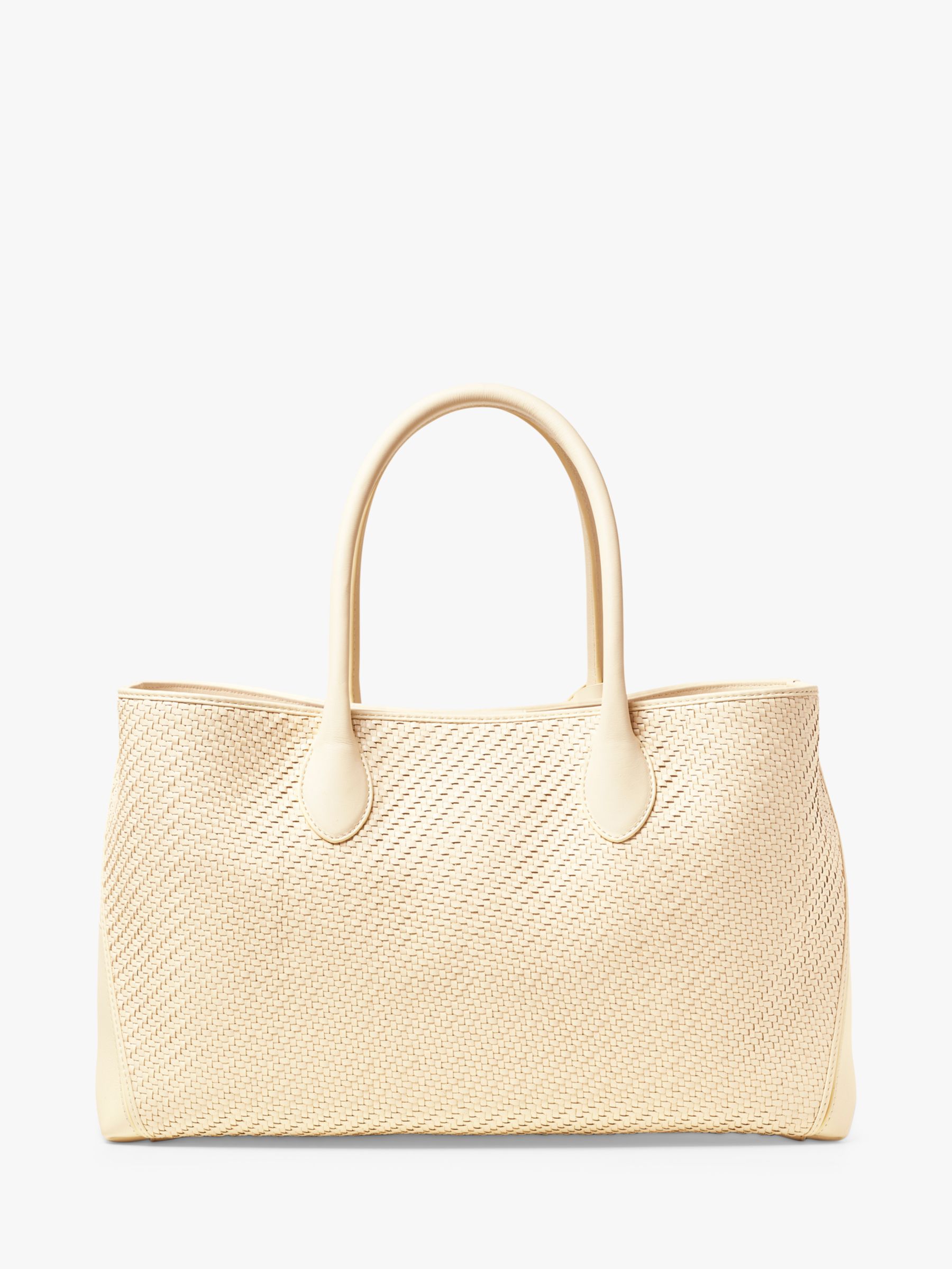 Ted Baker Georjey Tote Bag, Ecru at John Lewis & Partners