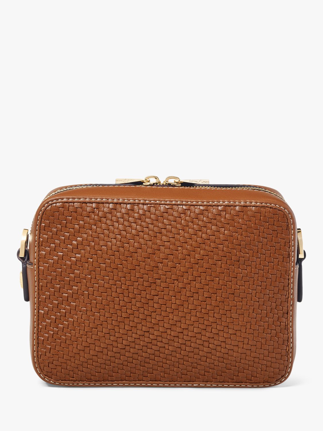 Buy Aspinal of London Plain Weave Leather Camera Bag Online at johnlewis.com
