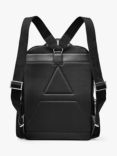 Aspinal of London Reporter Zip Pebble Leather Backpack