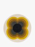 Orla Kiely Striped Flower Rug, Yellow, Dia, 150 cm