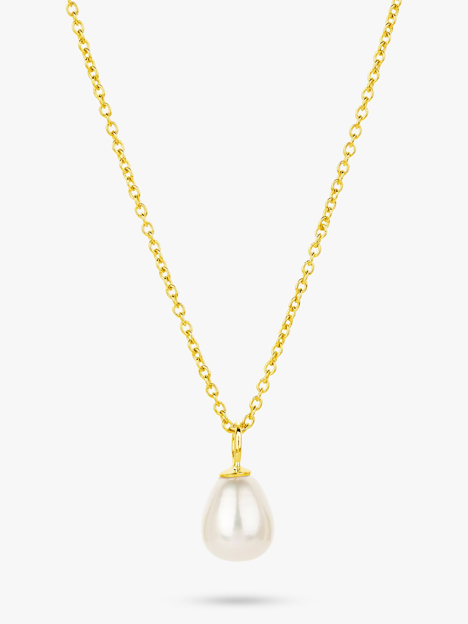 Claudia Bradby Favourite Freshwater Pearl Pendant Necklace, Gold