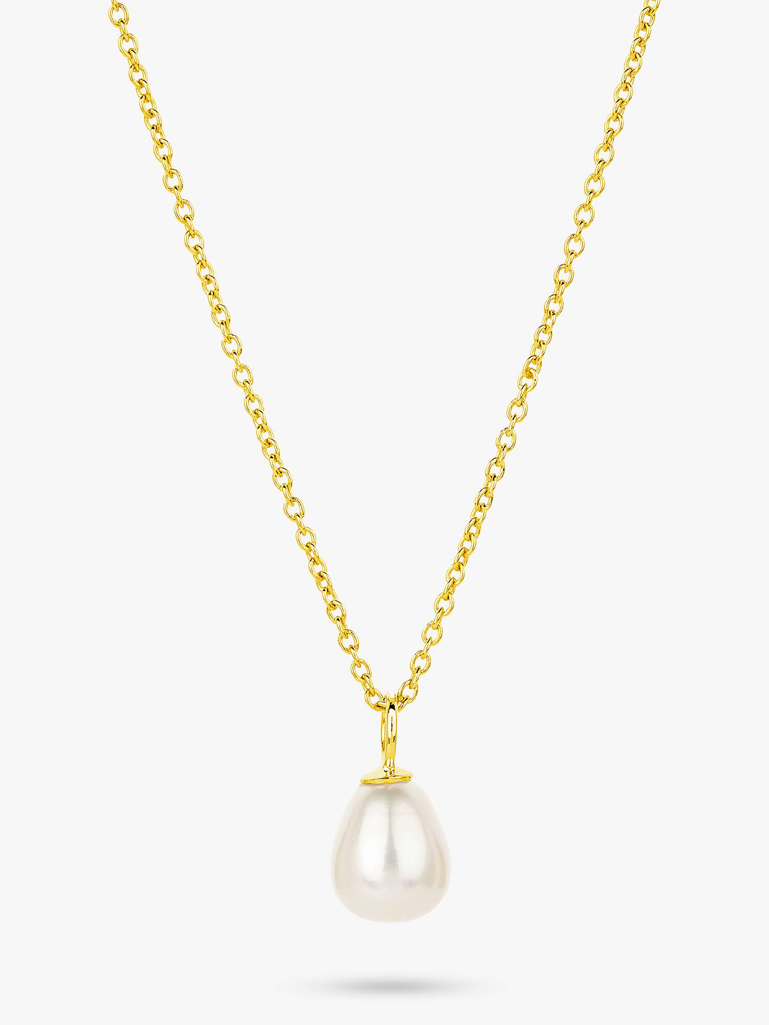Buy Claudia Bradby Favourite Freshwater Pearl Pendant Necklace, Gold Online at johnlewis.com