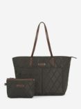 Barbour Quilted Tote Bag, Olive