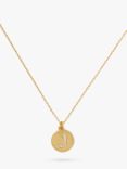 kate spade new york Mini Initial Pave Cubic Zirconia Pendant Necklace