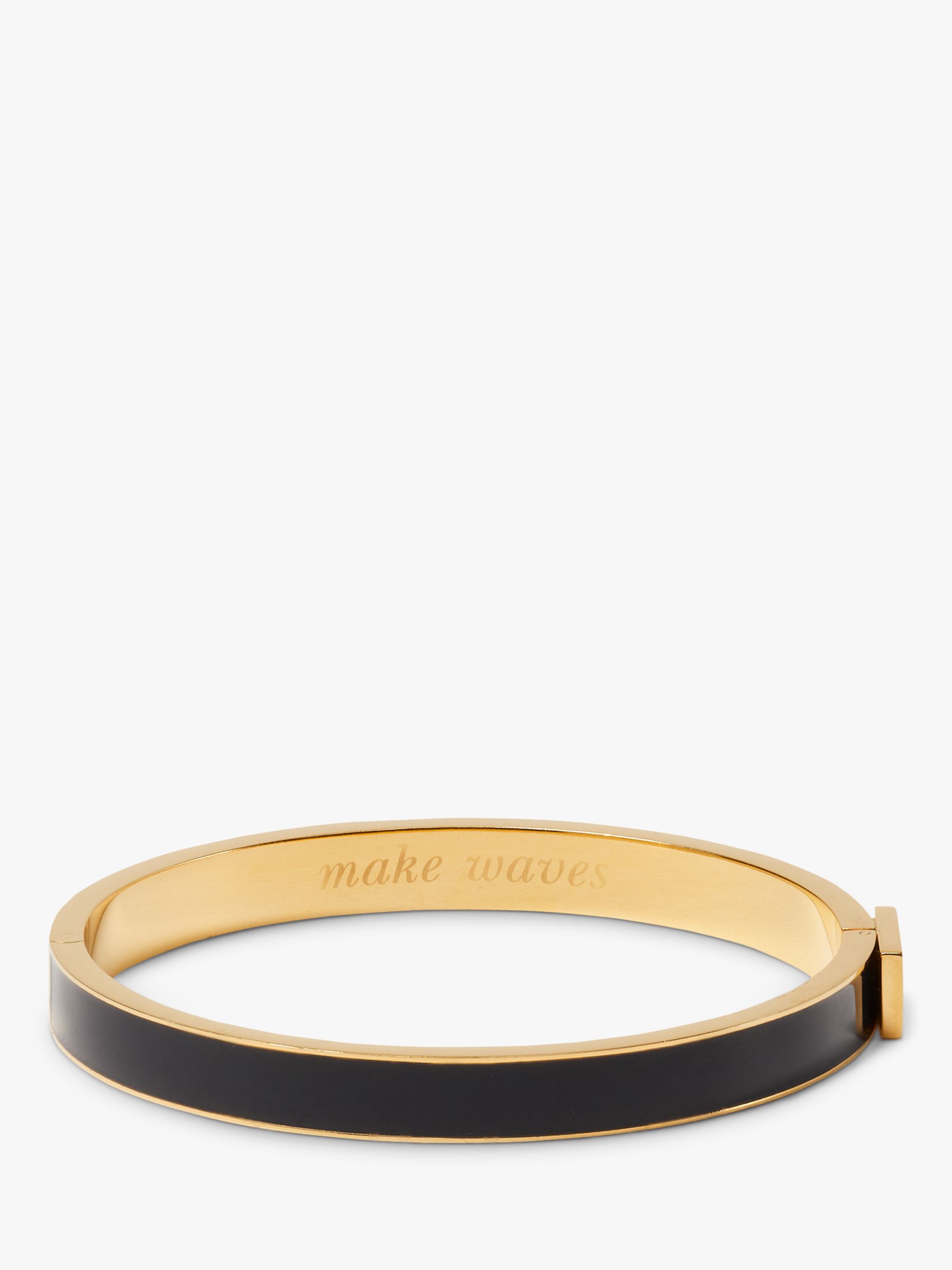 kate spade new york Bracelet, 12k Gold-Plated Heart of Gold Idiom