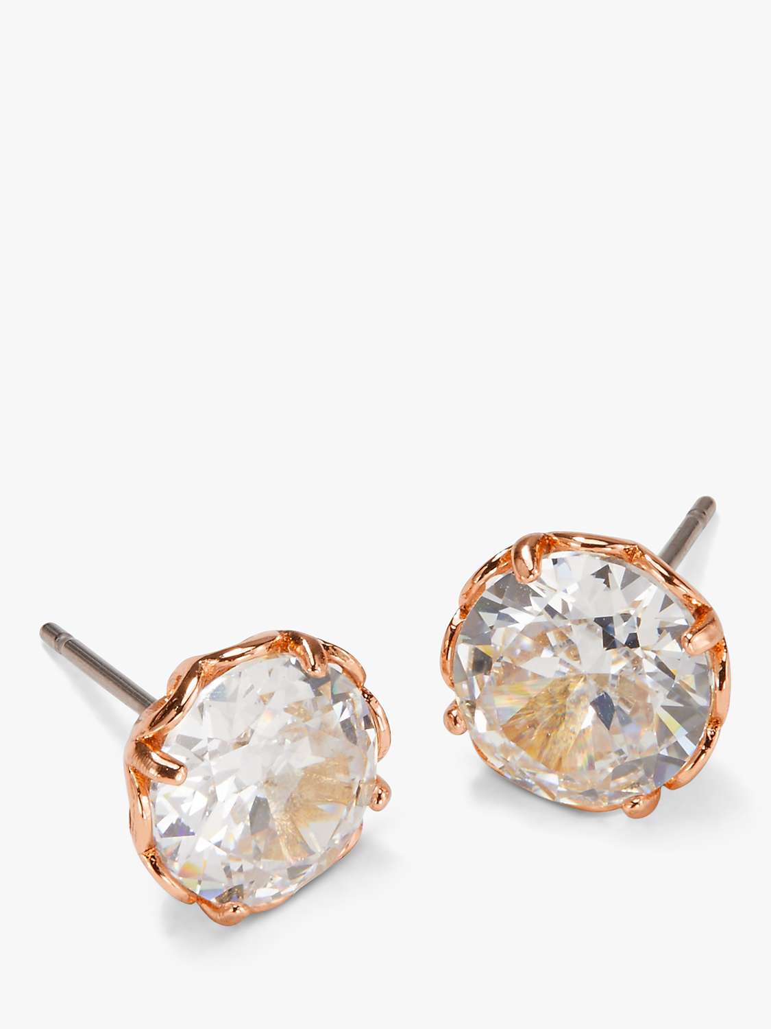 Buy kate spade new york Cubic Zirconia Round Stud Earrings Online at johnlewis.com