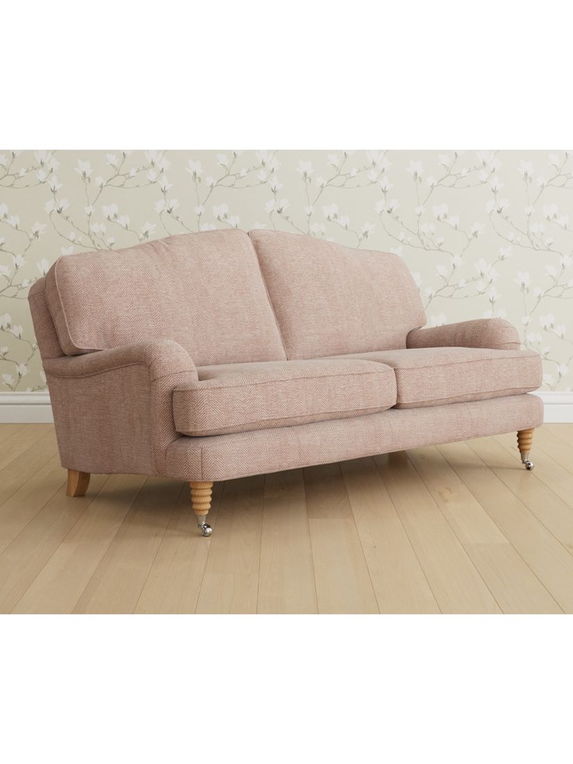 Laura Ashley Lynden Medium 2 Seater Sofa, Oak Leg