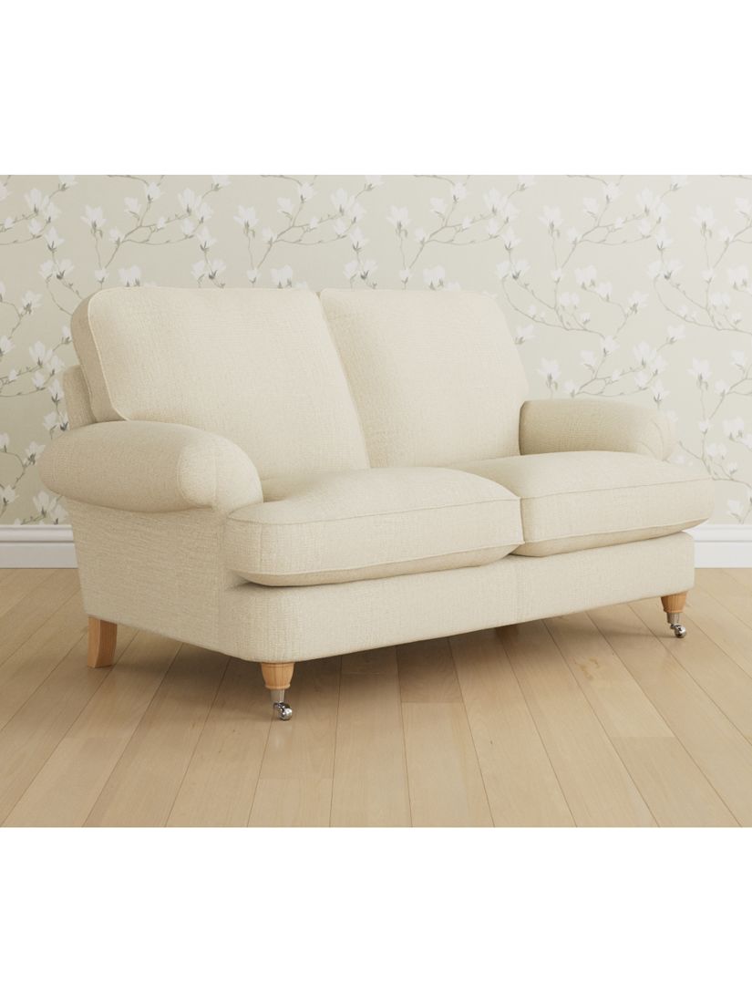 Laura Ashley Beaumaris Small 2 Seater Sofa, Oak Leg