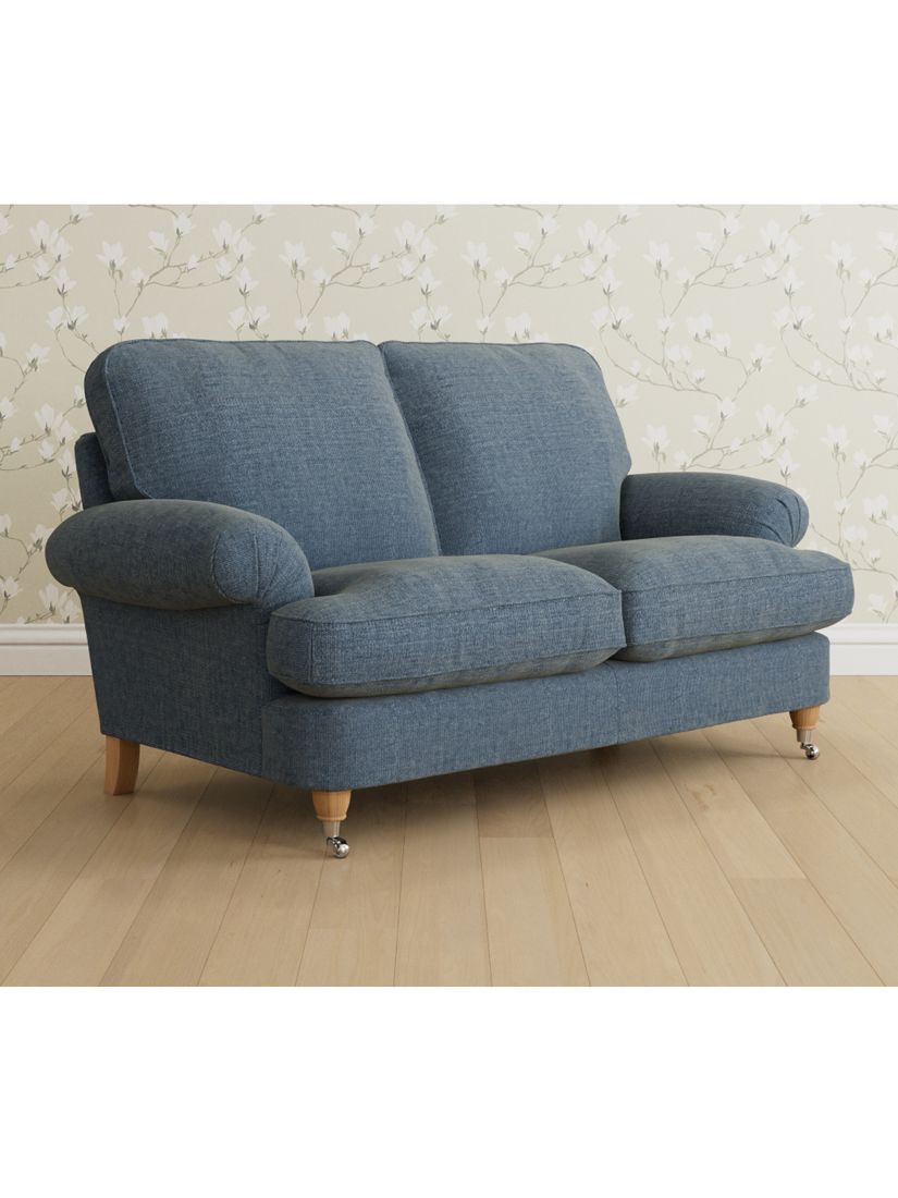 Laura Ashley Beaumaris Small 2 Seater Sofa, Oak Leg