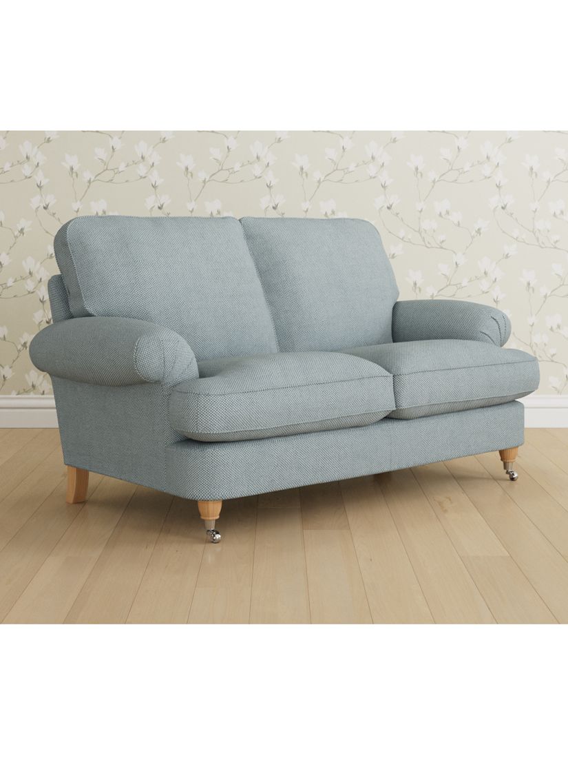 Laura Ashley Beaumaris Small 2 Seater Sofa, Oak Leg