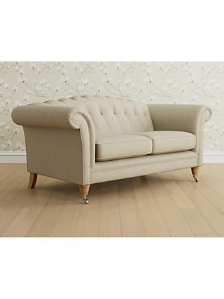 Laura Ashley Gloucester Medium 2 Seater Sofa, Oak Leg