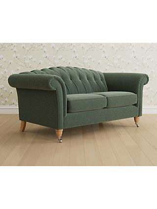 Gloucester Range, Laura Ashley Gloucester Medium 2 Seater Sofa, Oak Leg, Kendrick Fern