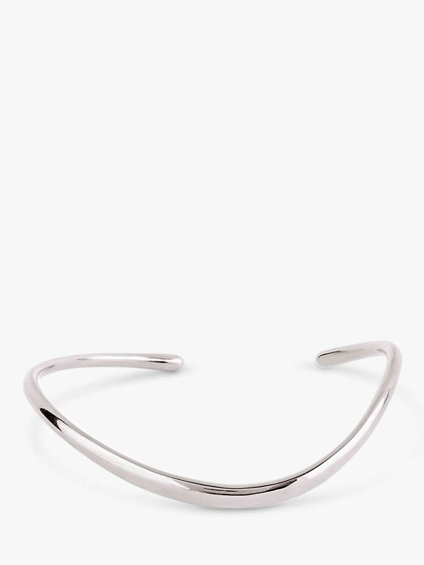 Buy Dinny Hall Wave Cuff, Silver Online at johnlewis.com