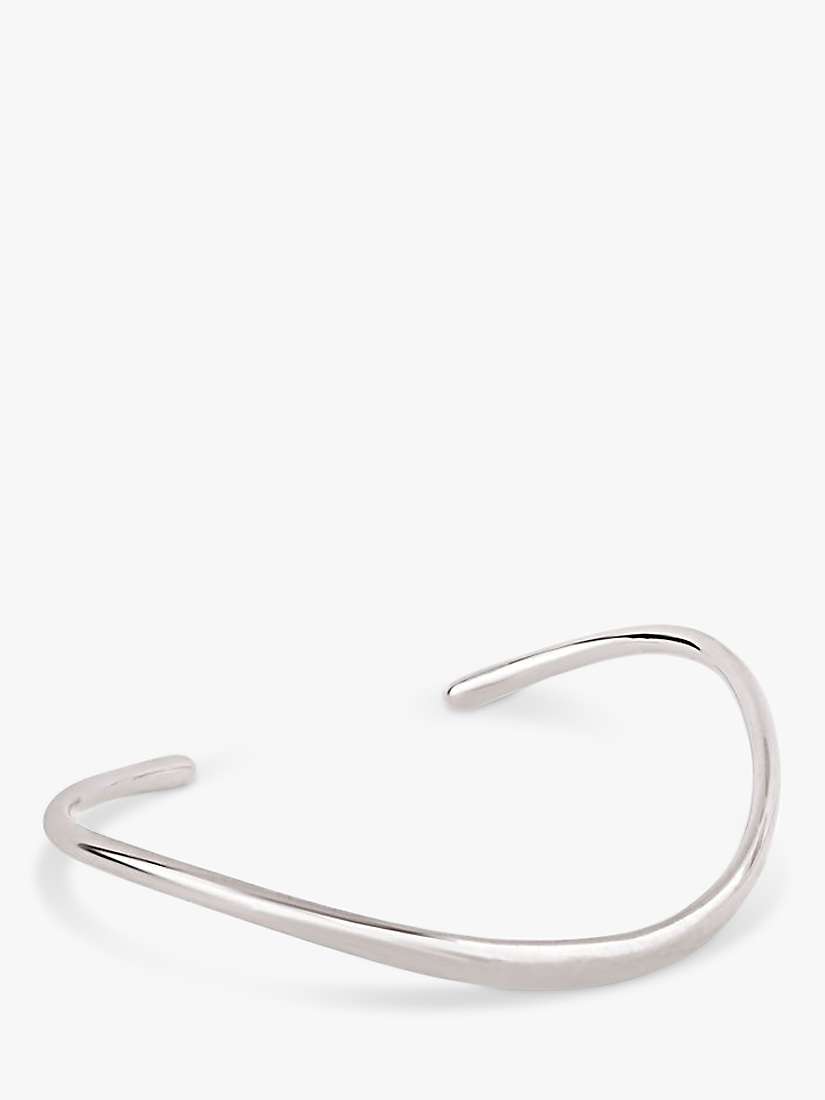 Buy Dinny Hall Wave Cuff, Silver Online at johnlewis.com