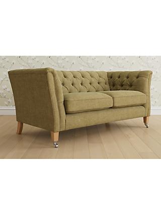 Chatsworth Range, Laura Ashley Chatsworth Medium 2 Seater Sofa, Oak Leg, Orla Gold