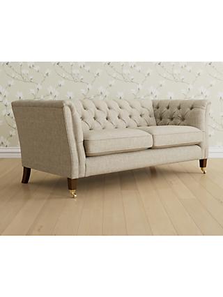 Chatsworth Range, Laura Ashley Chatsworth Medium 2 Seater Sofa, Teak Leg, Bainton Natural